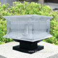 solar pillar light 7W solar garden light